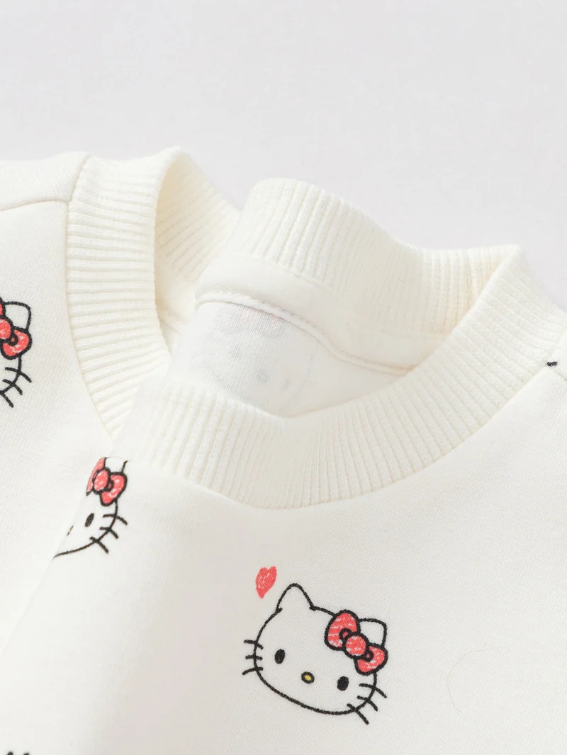 Balabala White Toddler Girls Round neck sweatshirt for Women | Best Price UAE